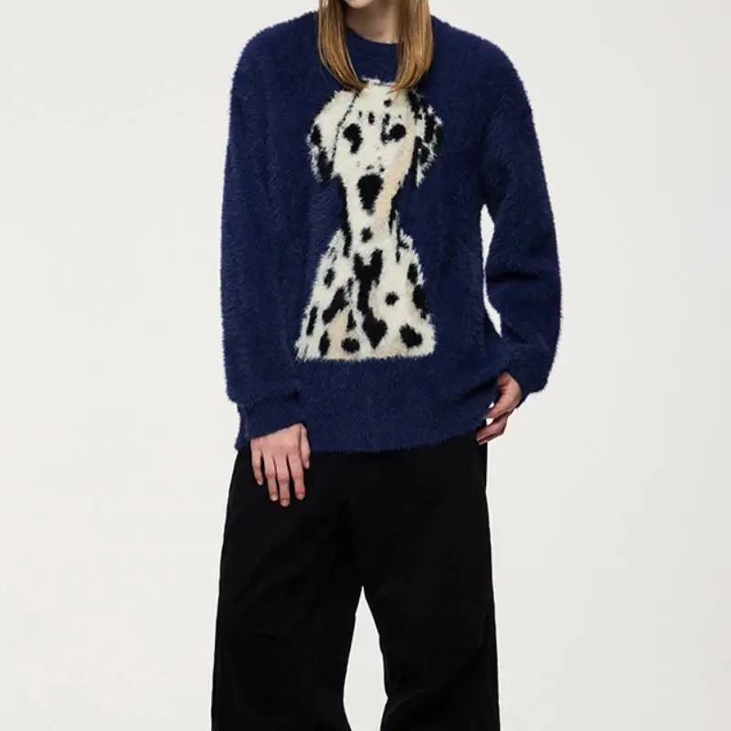 Fashion Loose 100% Nylon Sweater-2