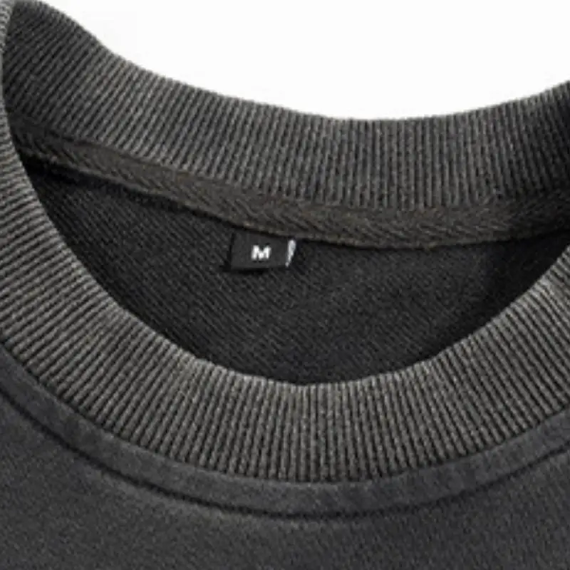 Street Washed Cotton Blended Fabric T Shirt-2