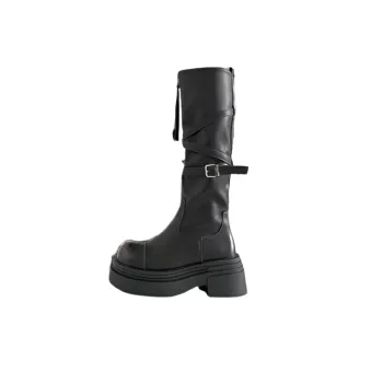 Retro Fashionable Knee High Boots