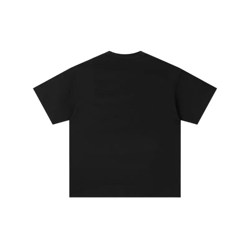 Fashionable Loose 100% Cotton T Shirt-1