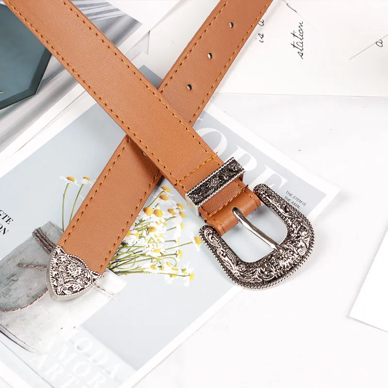 Fashionable Funky Leather Belt-2