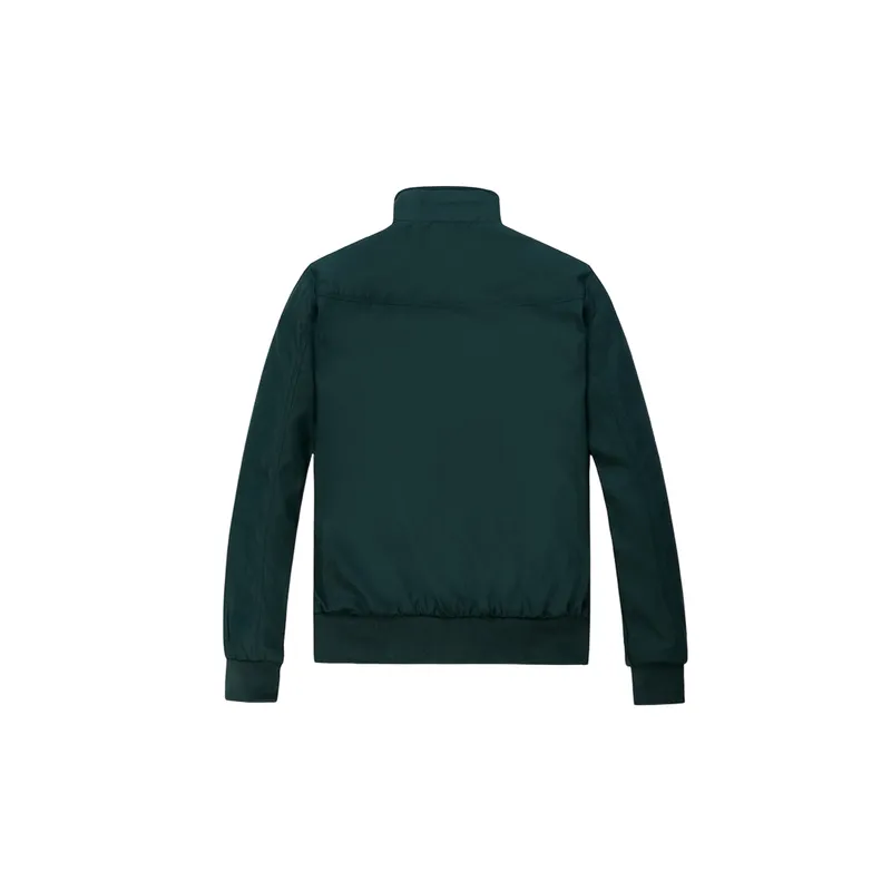 Casual Zipper Blended Synthetic Fabrics Jacket-1