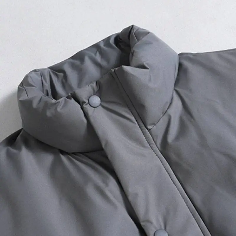 Fashionable Warming Loose Quilted Jacket-4