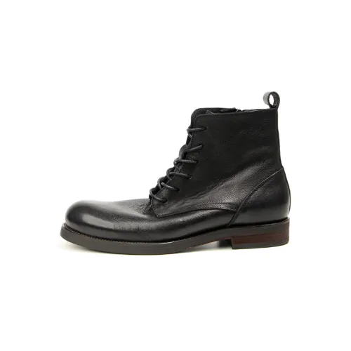 Zipper Retro Fashion Ankle Boots