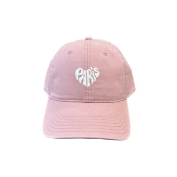 Simple Embroidered Peaked Cap