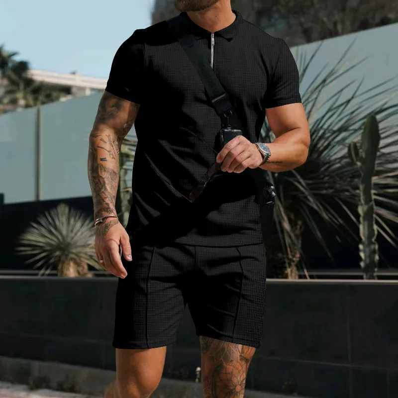 Plain Loose Casual Sportswear-11