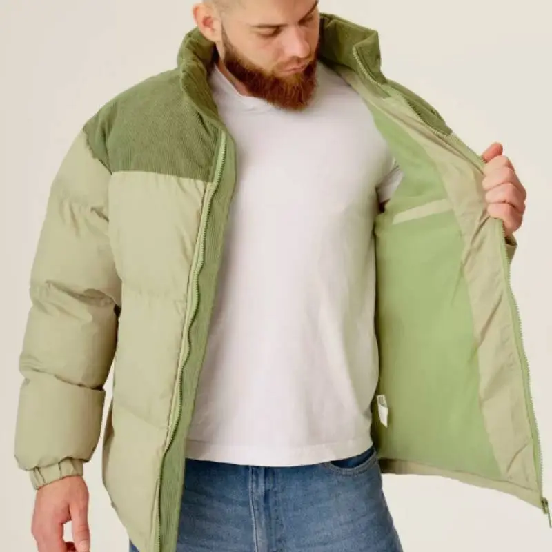 Casual Sporty Polyester Quilted Jacket-11