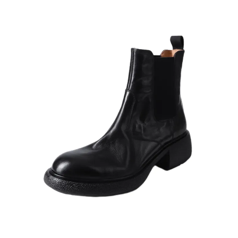 Retro Simple Ankle Boots-3