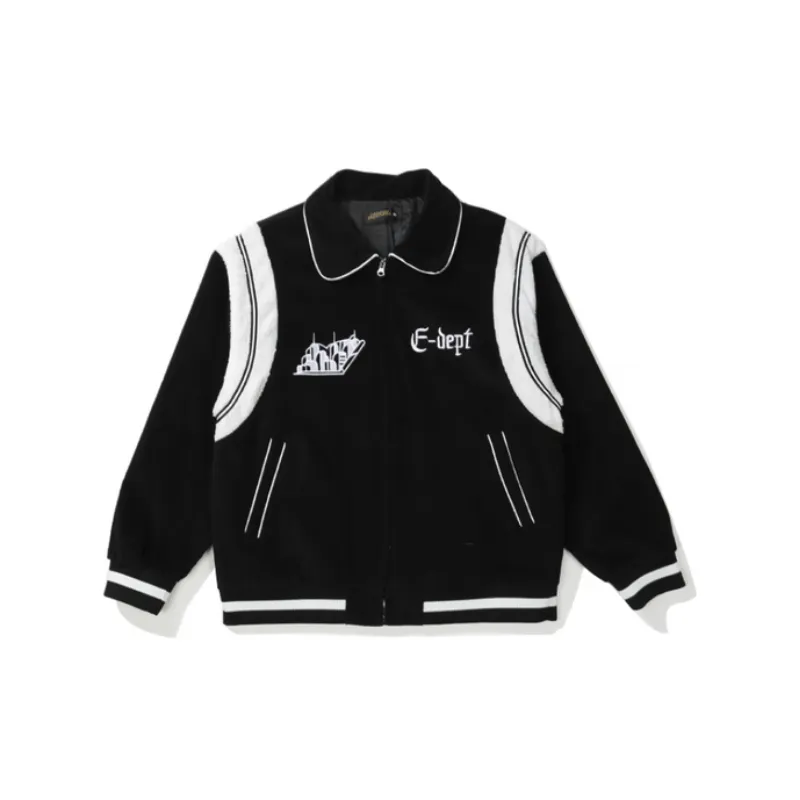 Stitching Corduroy Jacket-6