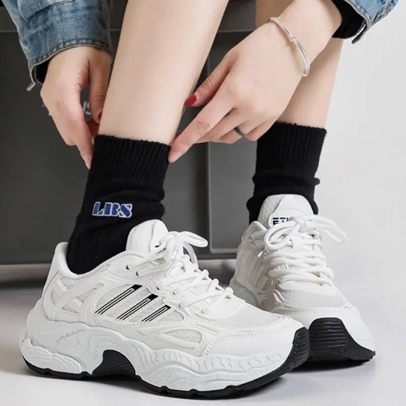 Retro Breathable Chunky Sneakers-5
