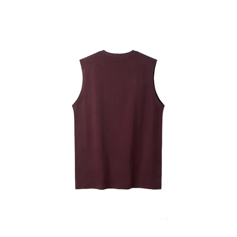 Retro Loose Cotton Vest-3