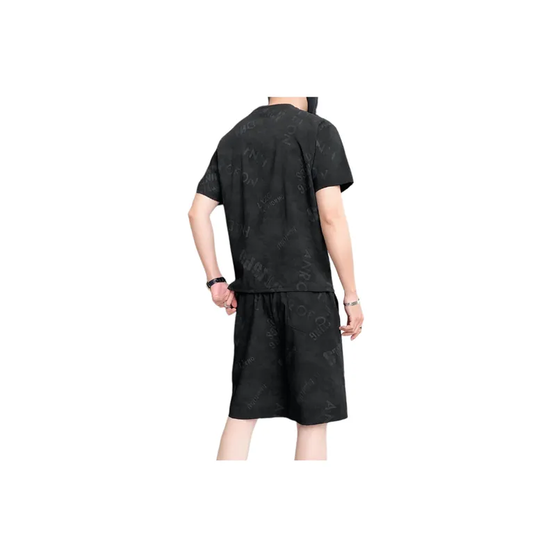 Trendy T Shirt And Shorts Set-14