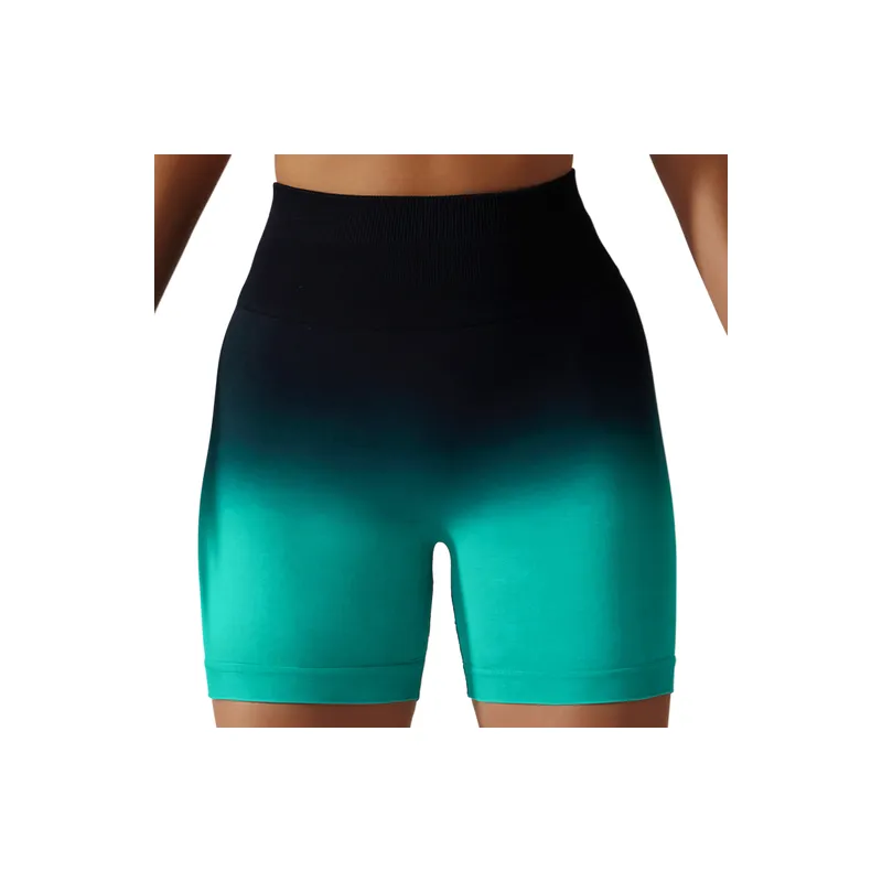Casual Breathable Nylon Spandex Blend Sports Shorts Women-10