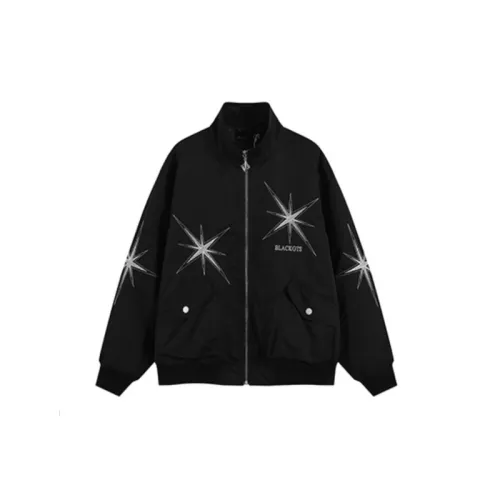 Star Embroidered Design Lapel Fashion Jacket