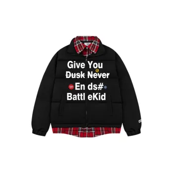 Retro Embroidery Blended Synthetic Fabrics Quilted Jacket