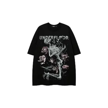 Fashionable Loose 100% Cotton T Shirt