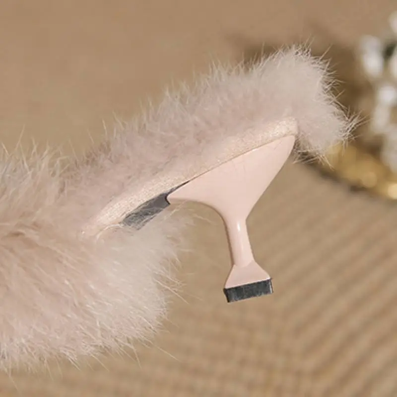 Basics Raw Hem High Heels-6