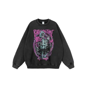 Retro Washed Long Sleeve Sweatshirt