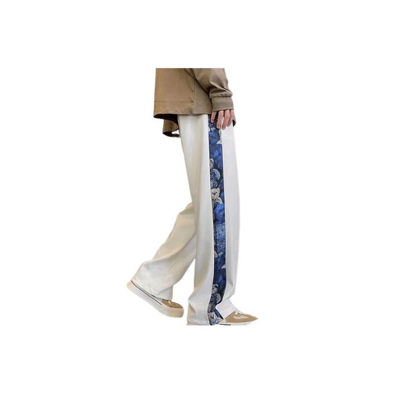 Straight Loose Wide Leg Casual Pants-7