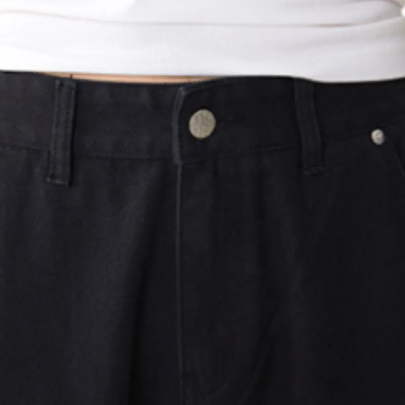 Basics Skin friendly Denim Casual Pants-7