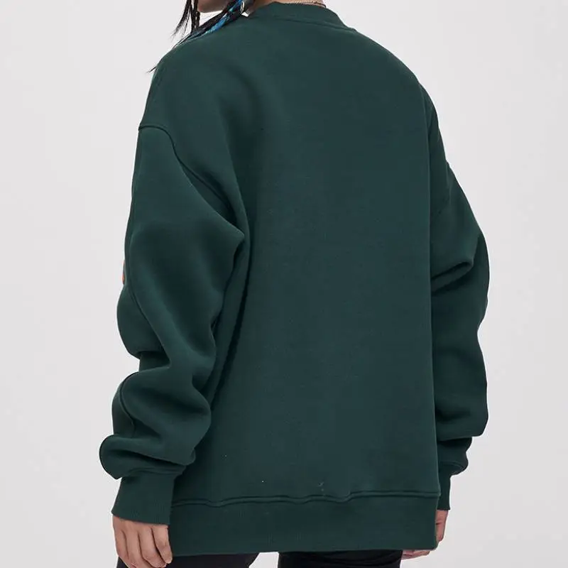 Fashionable Warming Loose Sweatshirt-7