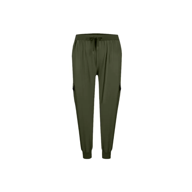 Casual Simple Bamboo Fiber Sports Pants Women-3
