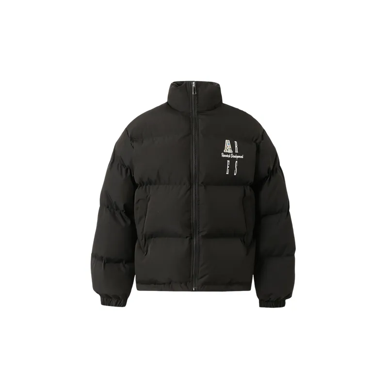 Embroidery Loose Quilted Jacket-0