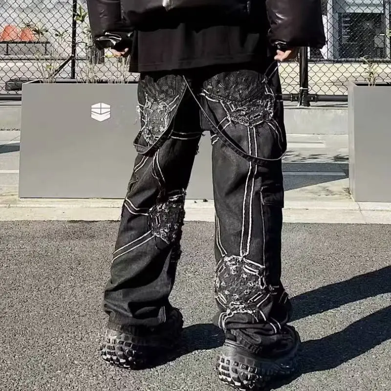 Street Fashionable Casual Pants-2