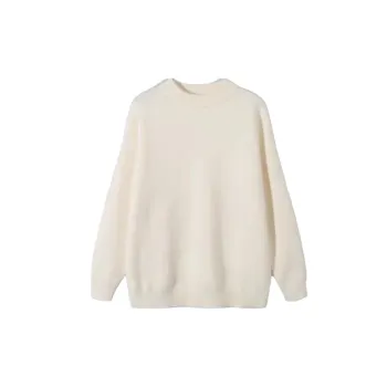 Fashionable Plain Polyester Sweater