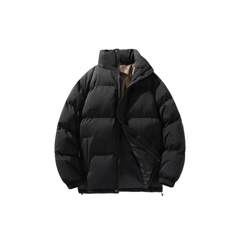 Casual Loose Polyester Quilted Jacket-4