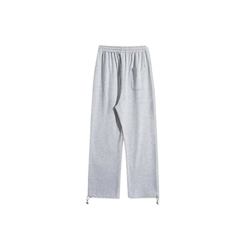 Casual Simple Drawstring Sweatpants-6