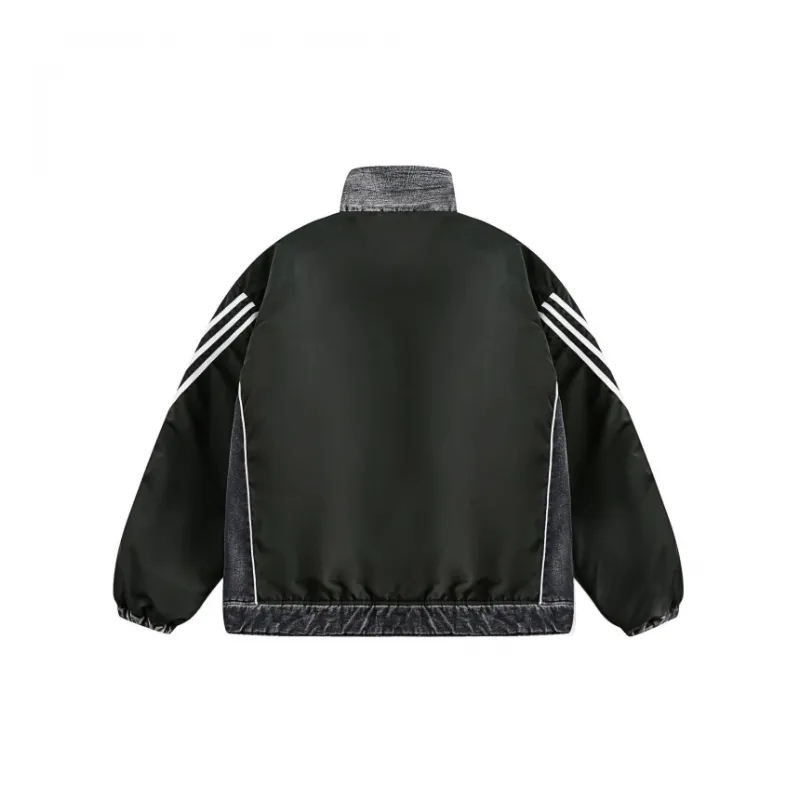 Retro Washed Denim Jacket-1