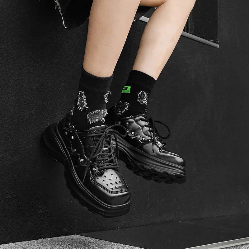 Casual Retro Platform Shoes-1