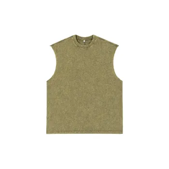 Retro Loose 100% Cotton Vest