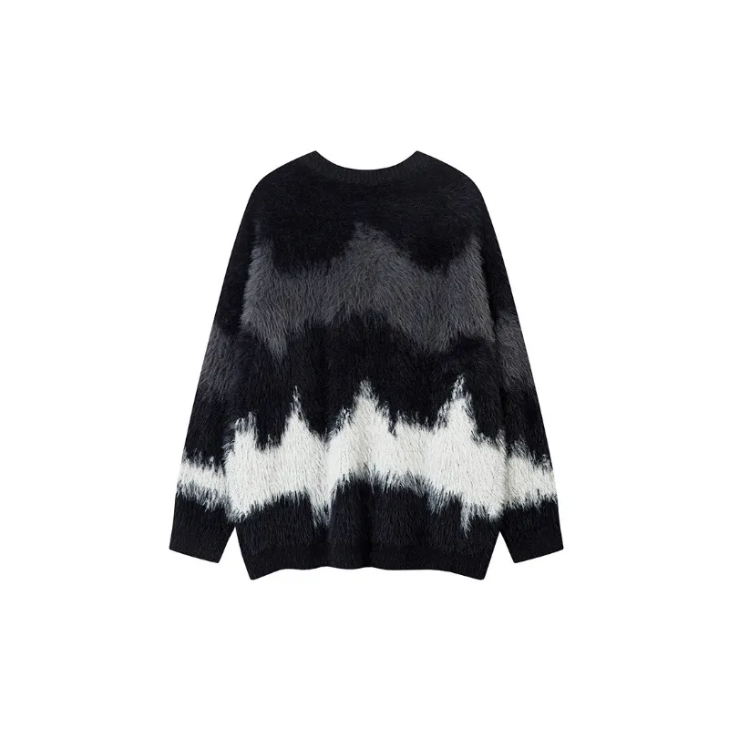 Simple Striped Sweater-3
