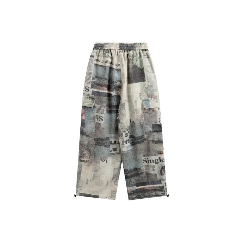 Trendy Hip Hop Graffiti Jeans-1