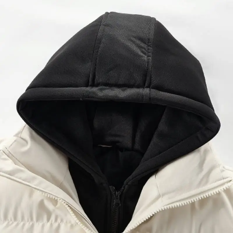Casual Simple Loose Quilted Jacket-8