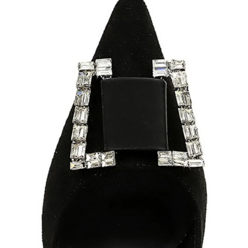 Plain Metal High Heels-3
