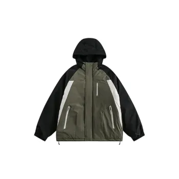 Street Trendy Hooded Thickened Cotton padded Jacket