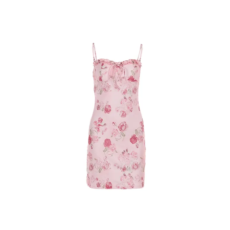 Fashionable Simple Slip Dress Women-0