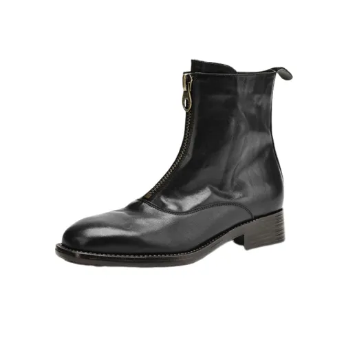 Simple Plain Ankle Boots