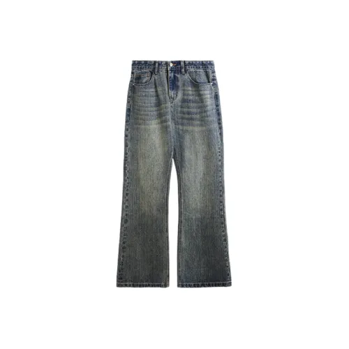 Retro Straight Leg Jeans