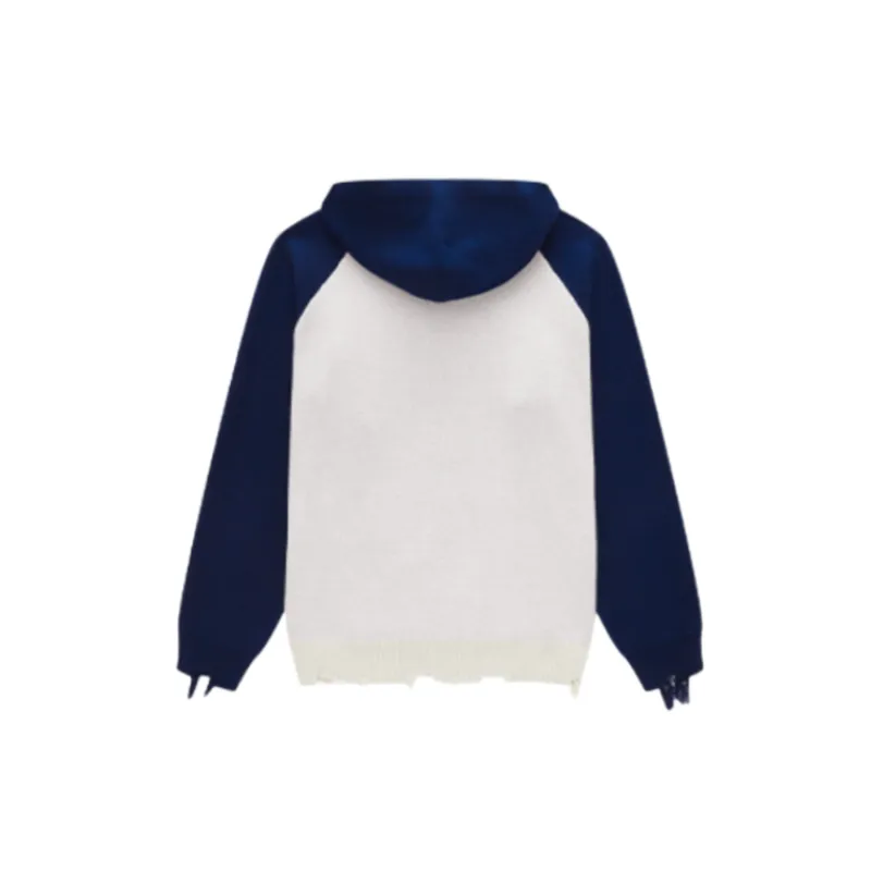 Retro Hooded Lazy Style Sweater-8