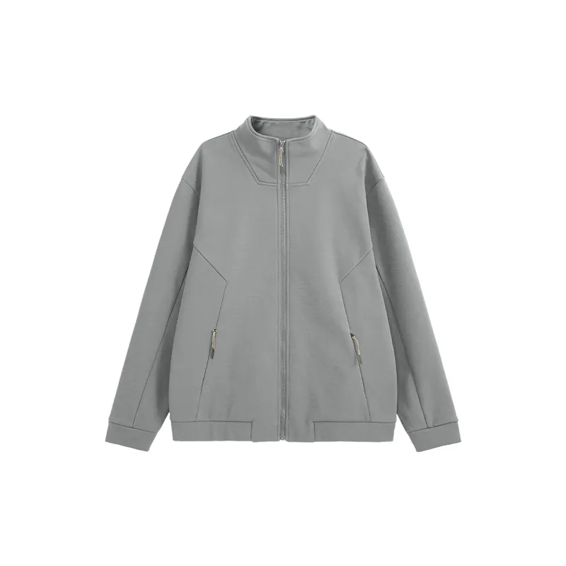 Basics Simple 100% Polyester Velvet Jacket-0