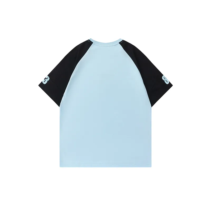 Trendy Loose Contrast T Shirt-3
