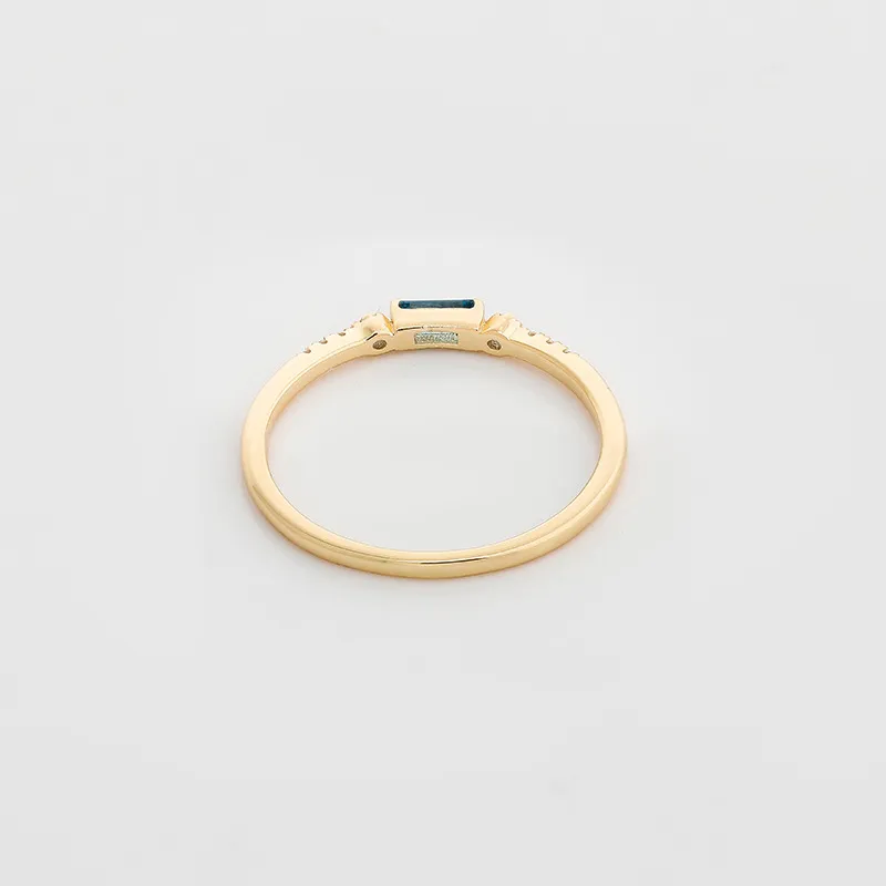 Simple Gemstone Ring-2