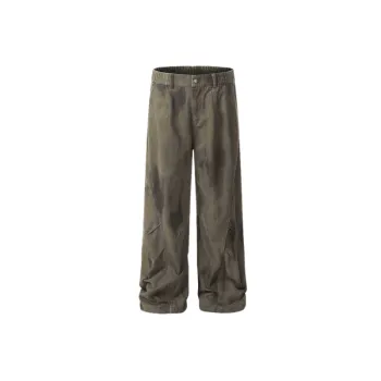 Basics Loose Cotton Cargo Pants