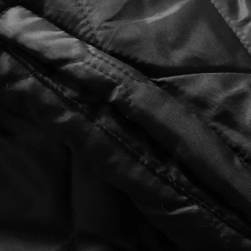 Fashionable Loose Blended Synthetic Fabrics Jacket-5