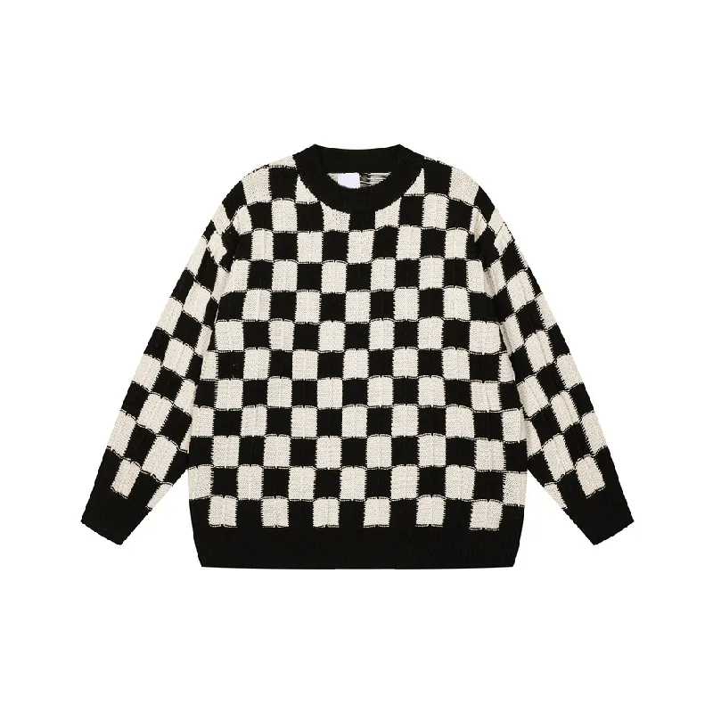 Fashionable Loose Sweater-4