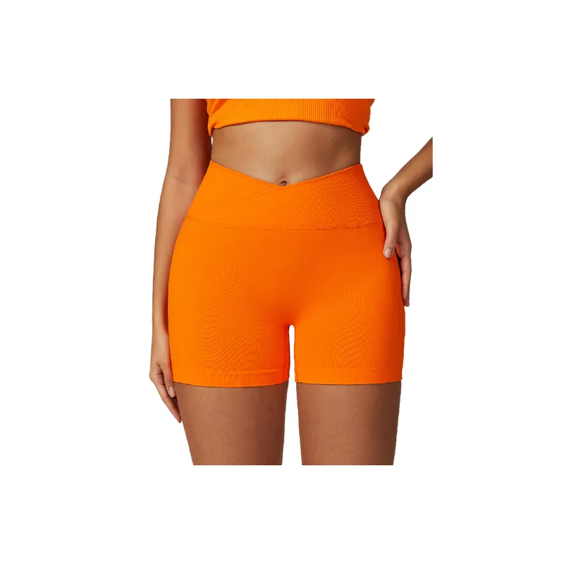 Casual Simple Sports Shorts Women-4